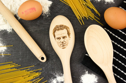 Andrew Scott Wooden Spoon – Fun Gift for Fans of the Actor