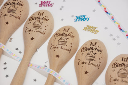 1st Birthday Spoons: Wooden & Personalised Spoons for Baby's First Birthday