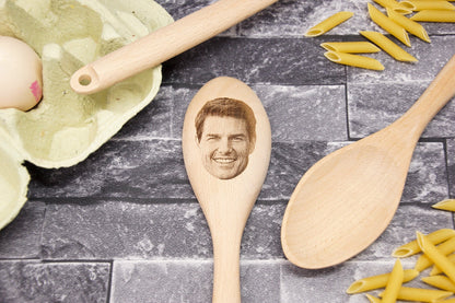 Tom Cruise Wooden Spoon – Unique & Funny Gift for Fans