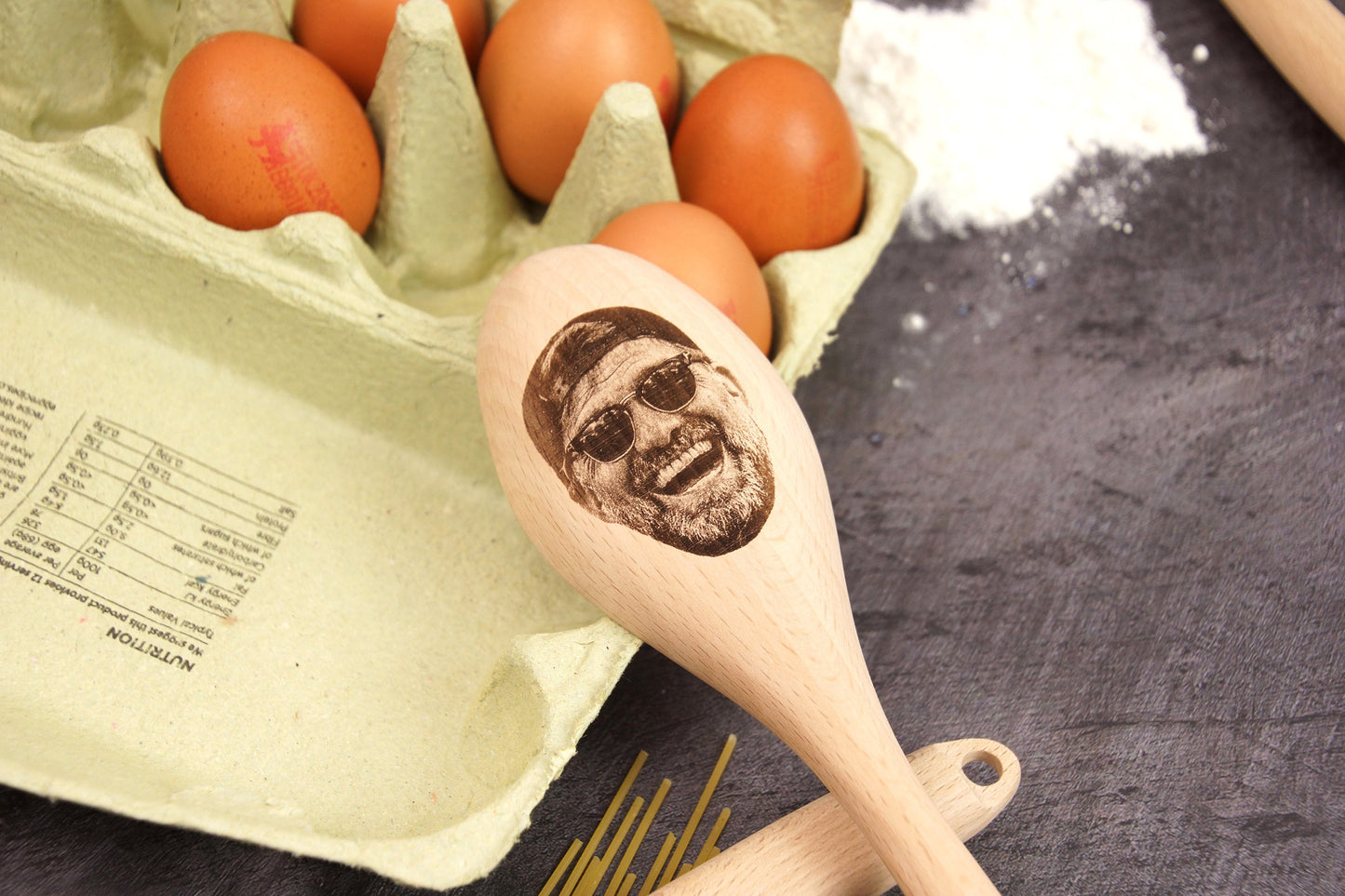 Jürgen Klopp en una cuchara - La cara de Jürgens en una cuchara - Regalo de cumpleaños novedoso y divertido - Regalo para un fanático del Liverpool - LFC Football Club - Cocina