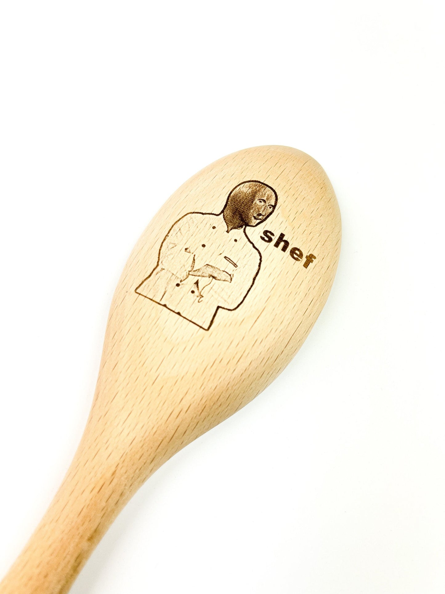 Mr. Succ Wooden Spoon – Funny Meme Gift