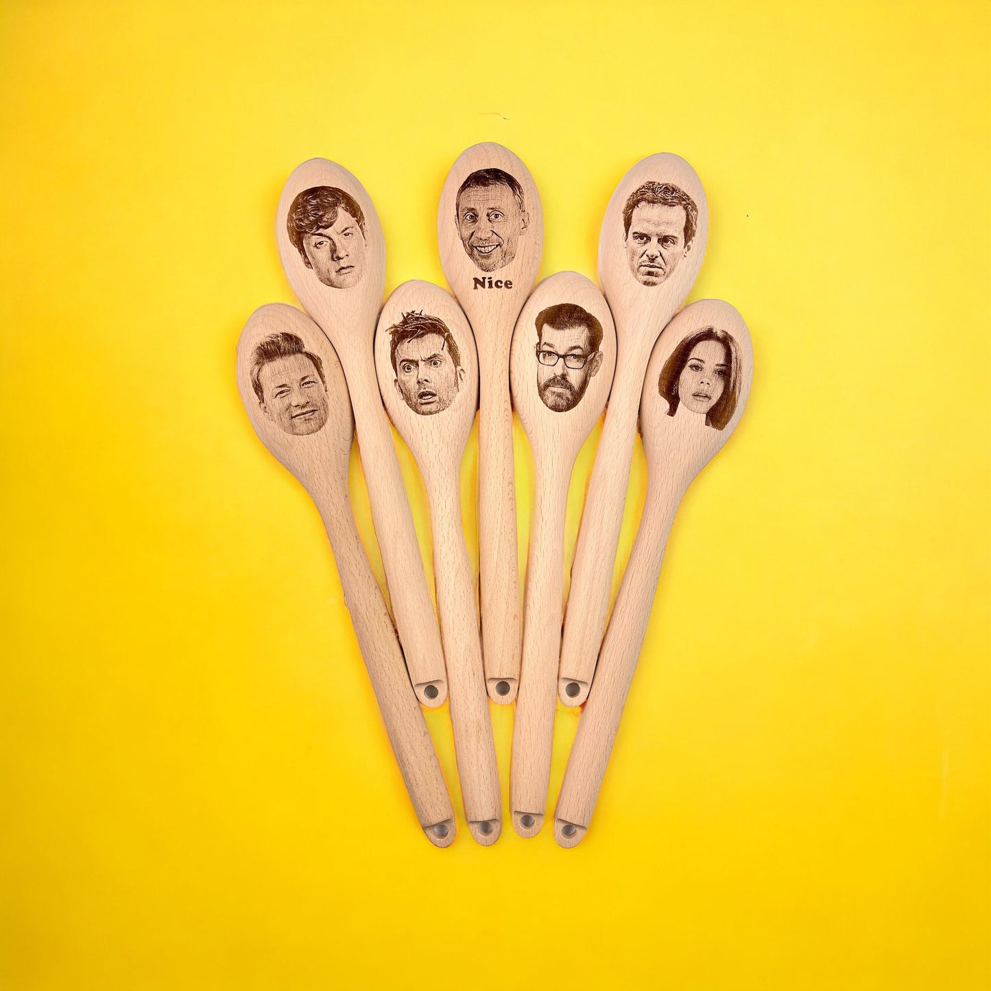 Nice Guy Wooden Spoon – Funny Meme Gift