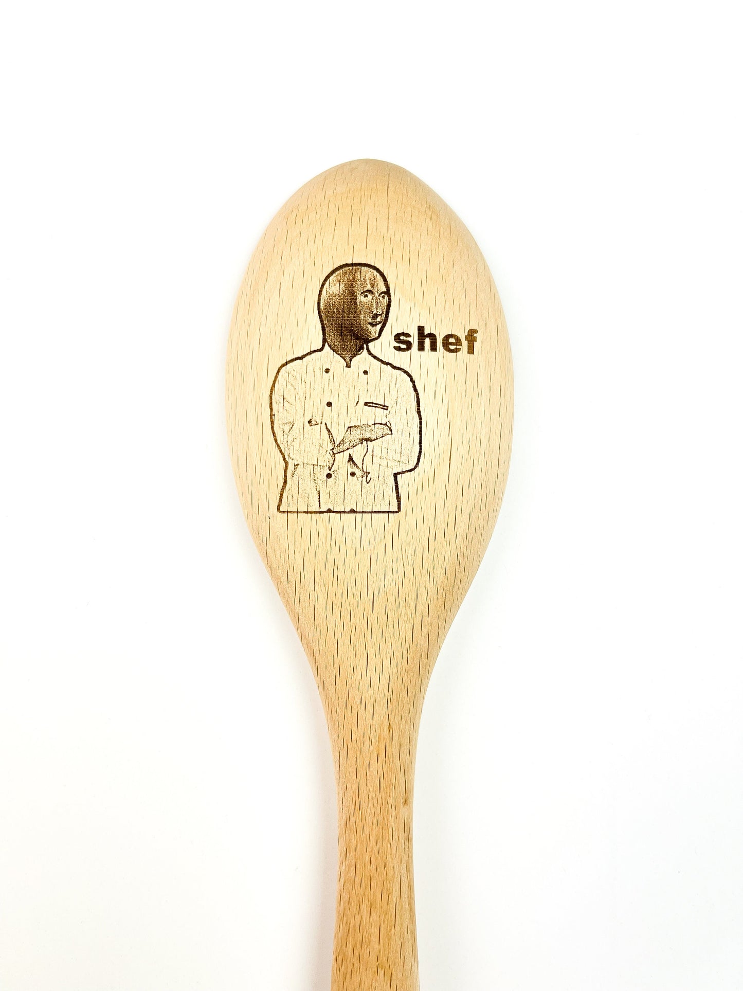 Mr. Succ Wooden Spoon – Funny Meme Gift