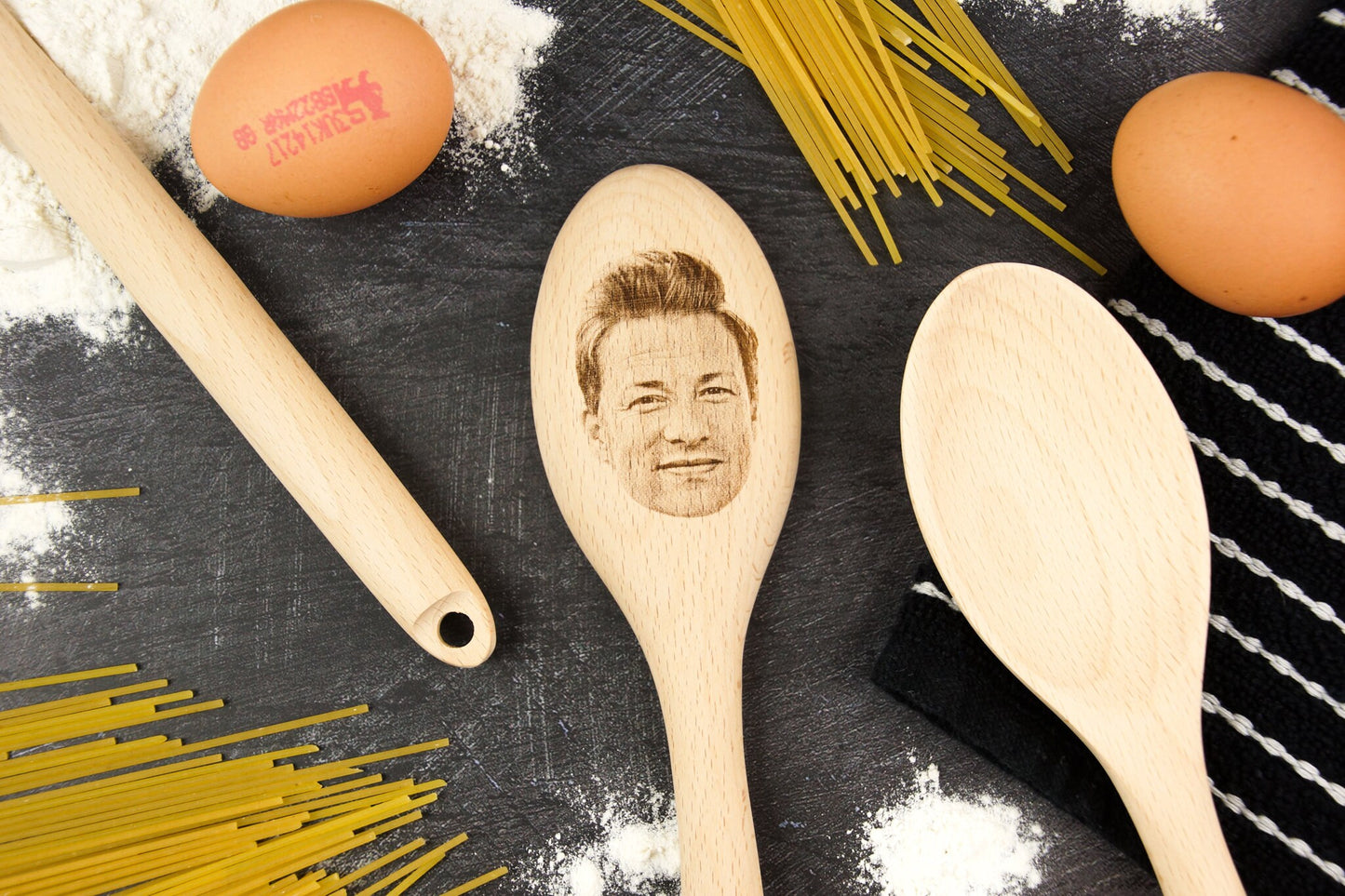 Jamie Oliver Wooden Spoon – Funny Chef Gift Idea