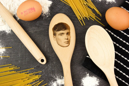 Thomas Shelby Wooden Spoon – Unique Gift for Peaky Blinders Fans